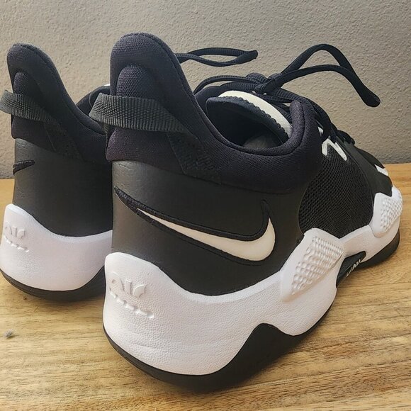 Nike Air PG 5 TB Paul George Black White Basketball Sneaker Shoes Mens 13 main image 11